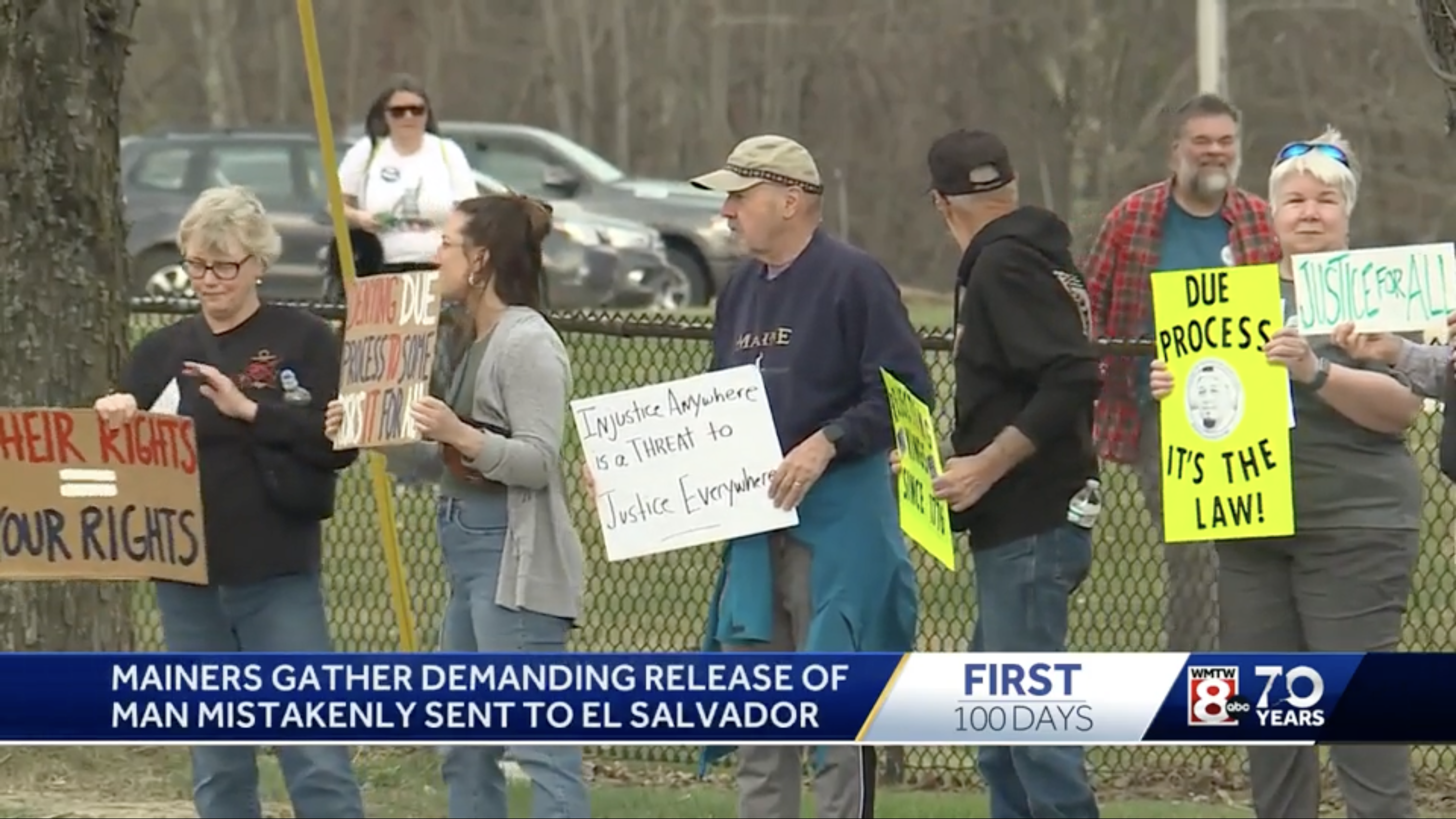 Mainers demand the release of man mistakenly sent to El Salvador — Habitantes de Maine exigen la liberación de hombre enviado por error a El Salvador